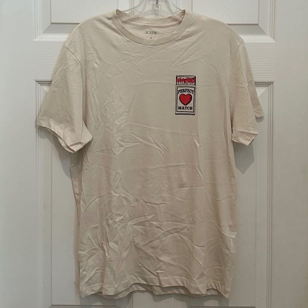 J.Crew Perfect match graphic tee size Large